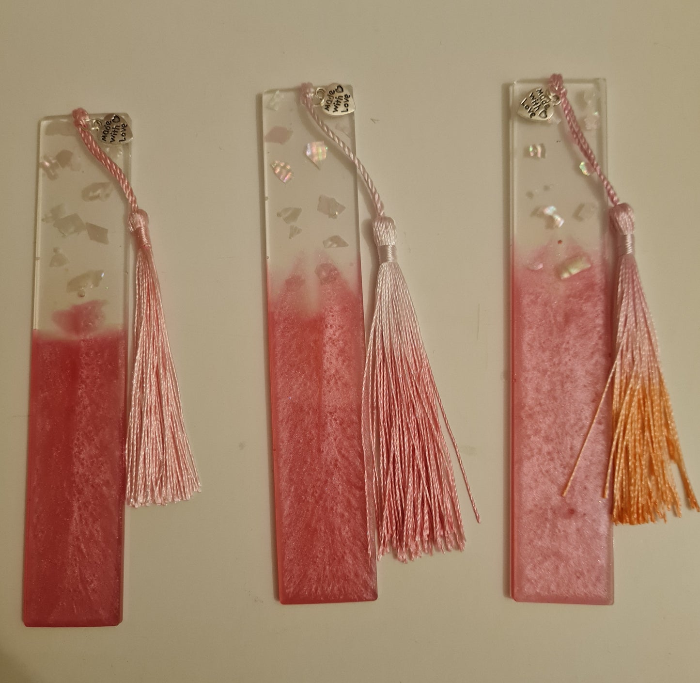 Sparkle Pink Bookmark & Keyring Sets