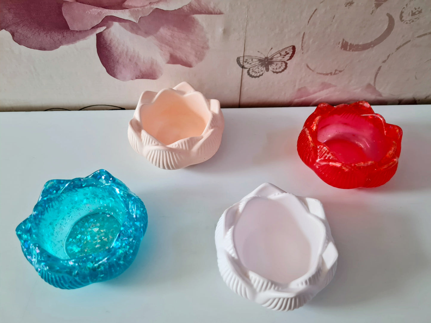 Lotus Flower Trinket Pot