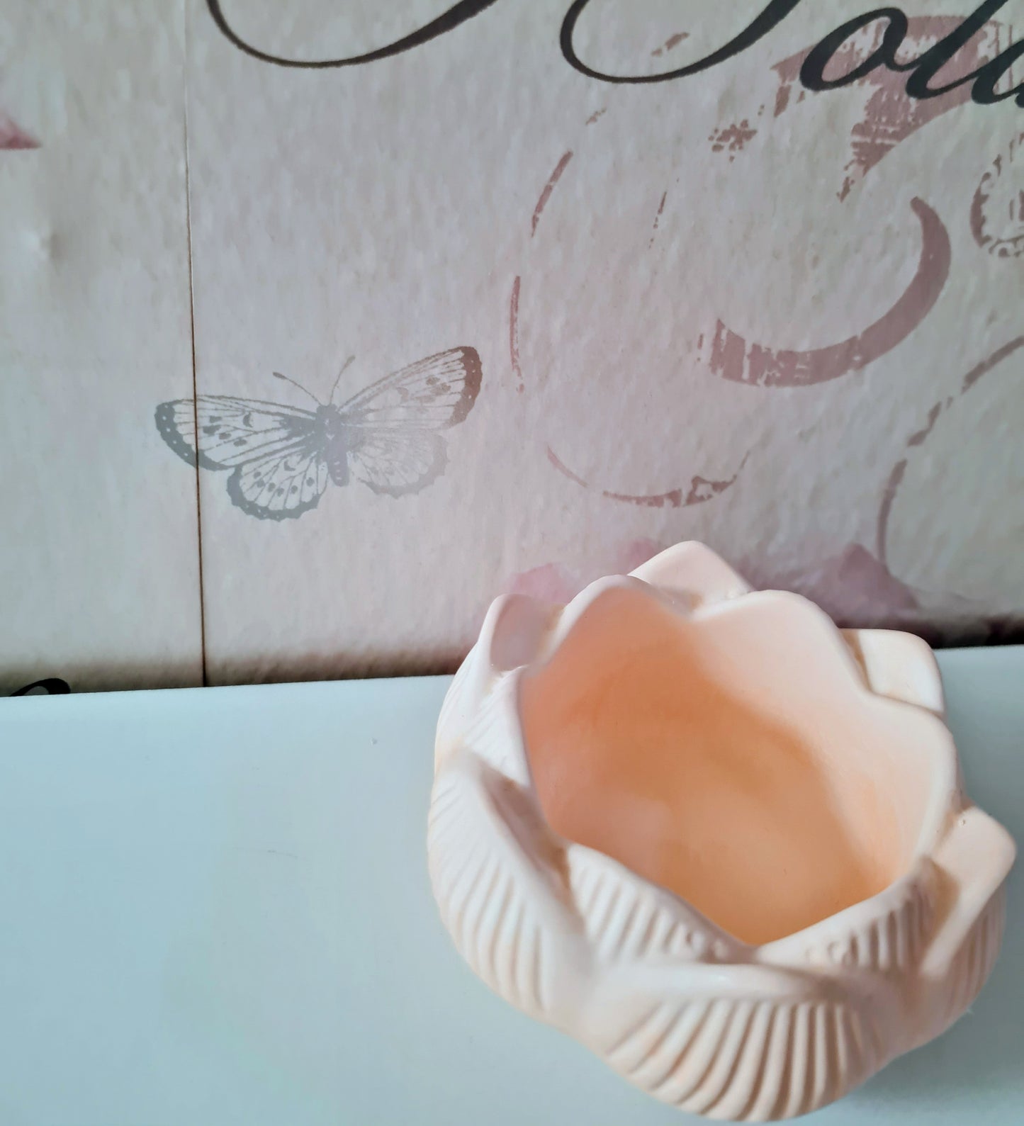 Lotus Flower Trinket Pot