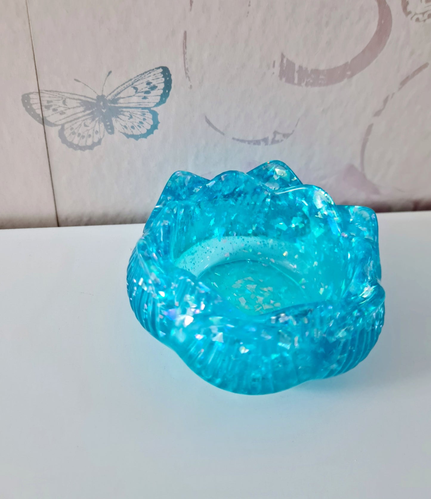 Lotus Flower Trinket Pot