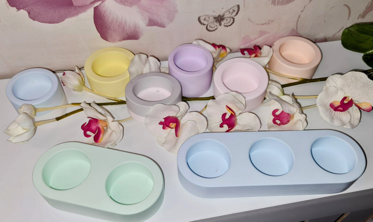 The Plain Tealight Holders Collection