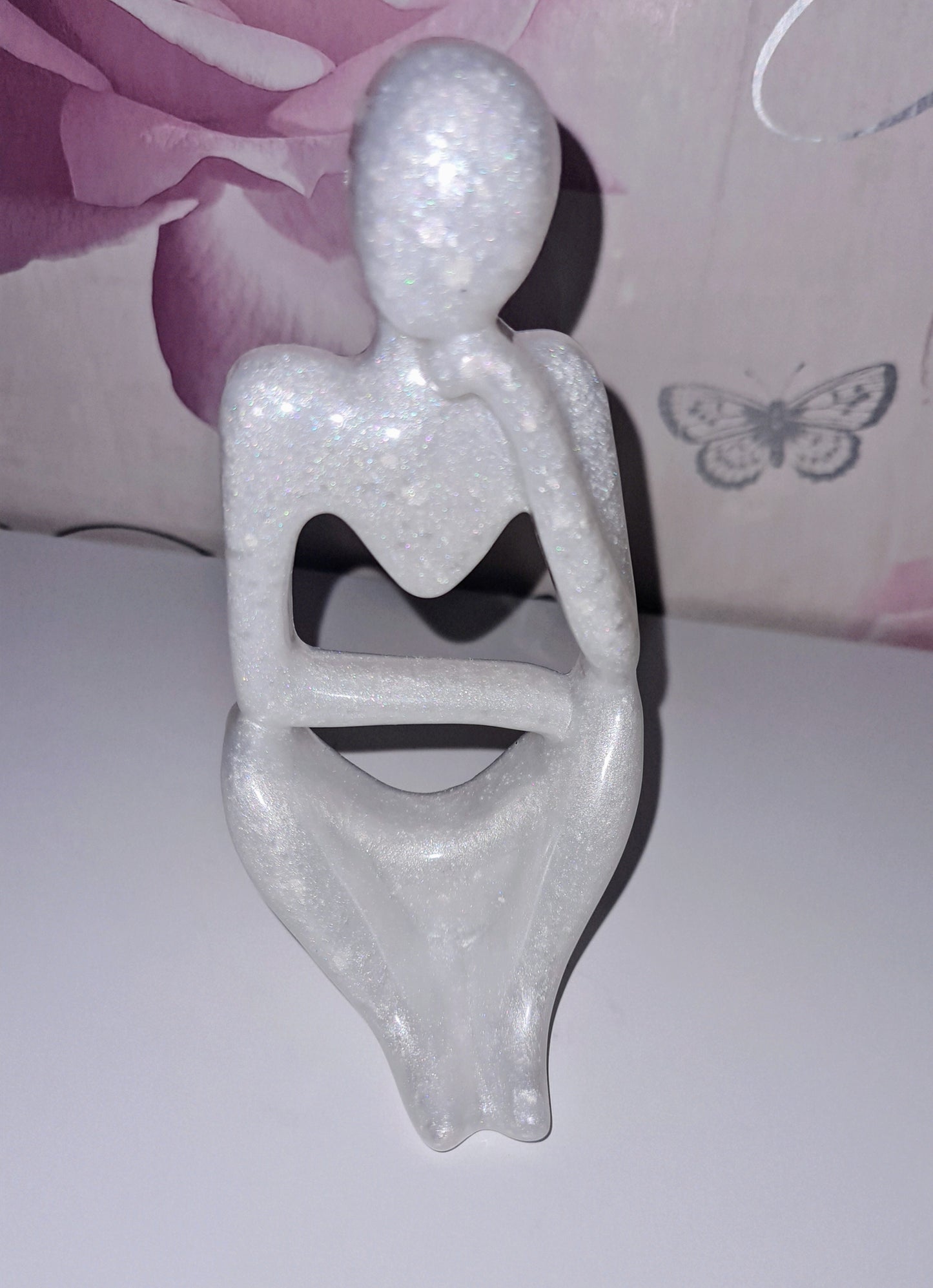 Handmade Resin Figurine - Left Handed
