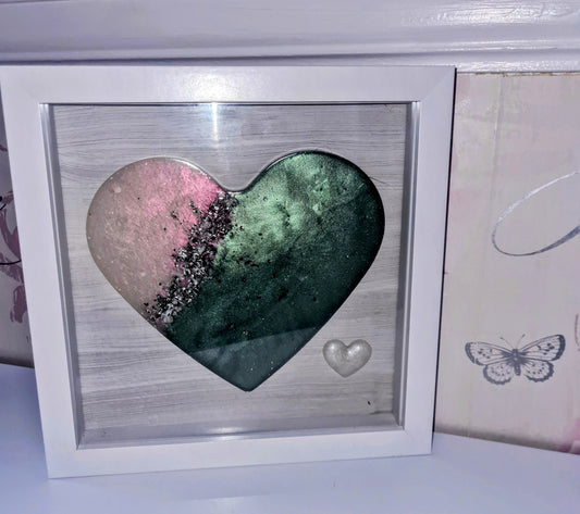 Large Heart in a Frame