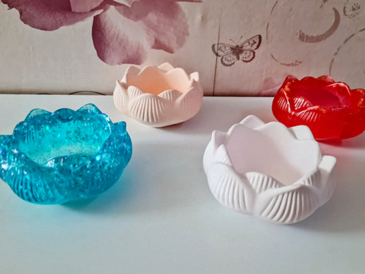 Lotus Flower Trinket Pot